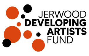 Main logo for Jerwood Developing Artists Fund