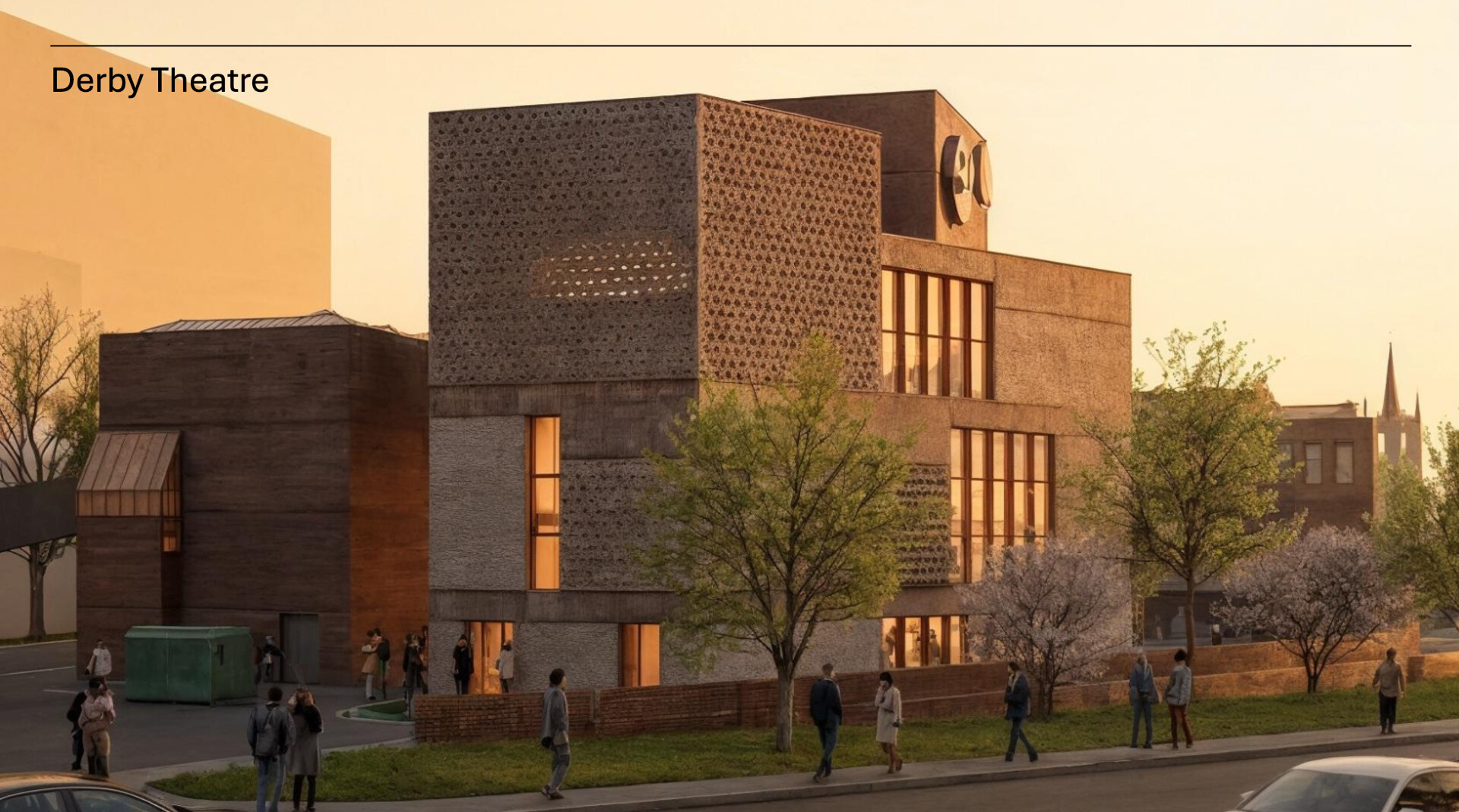 Artist's impression of the Derby Theatre redevelopment